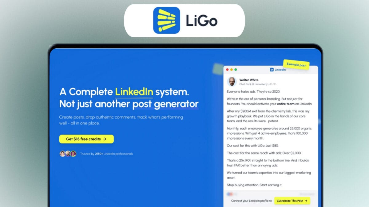 Ligo lifetime deal featured image