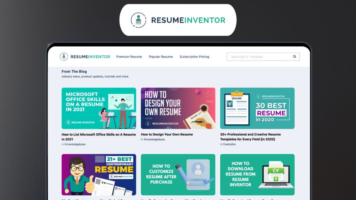 Resumeinvertor lifetime deal featured image