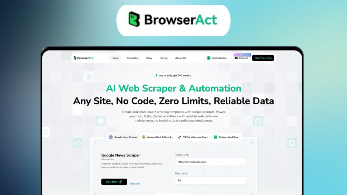 Browseract lifetime deal image
