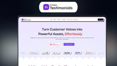 GridApps Testimonials Lifetime Deal | Video & Text Testimonial Studio
