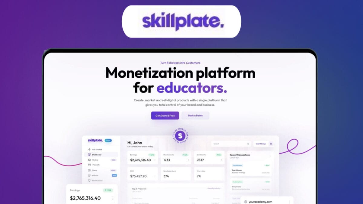 Skillplate lifetime deal image