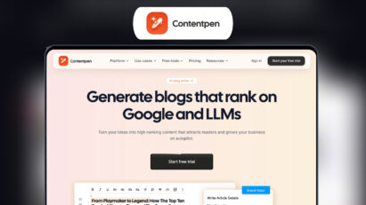 ContentPen Black Friday Lifetime Deal 💻 Create Long-Form Content at Scale