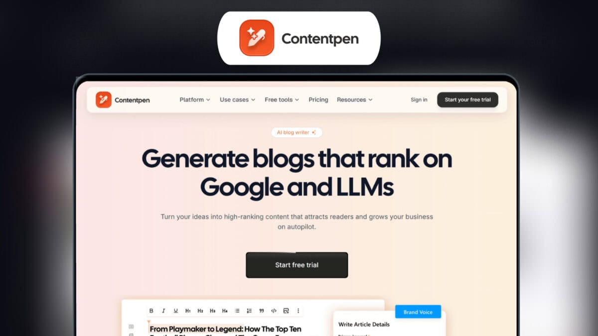 ContentPen Lifetime Deal Featured
