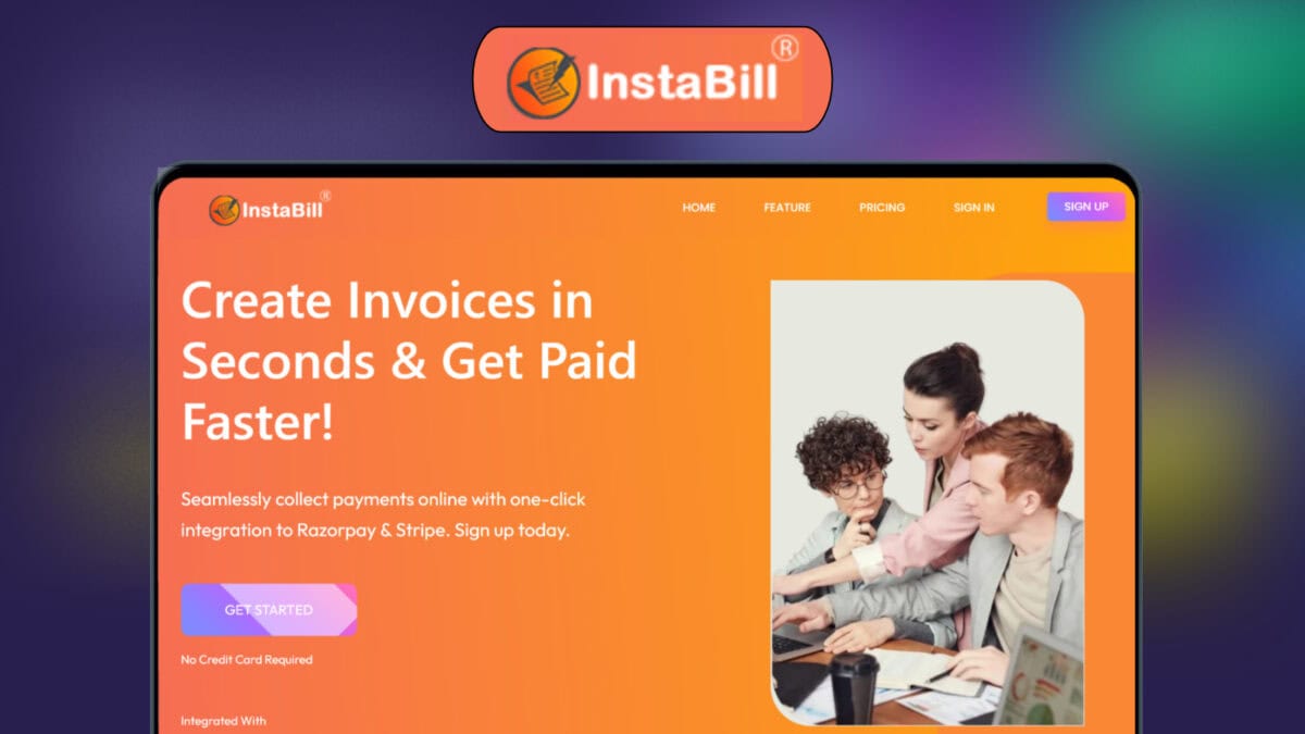 InstaBill Lifetime Deal image