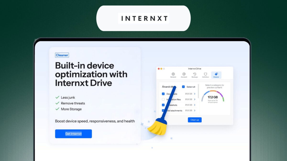 Internxt cleaner featured image