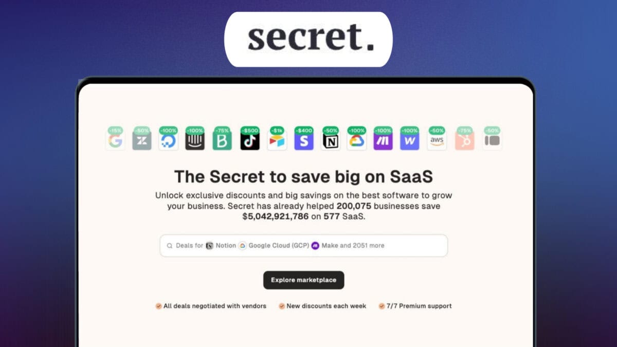 Joinsecret lifetime deal image