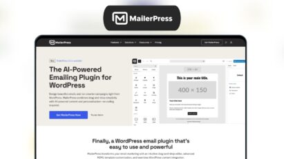 MailerPress Black Friday Lifetime Deal | AI Email Builder for WordPress
