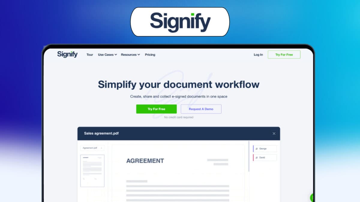 Signify Lifetime Deal Image