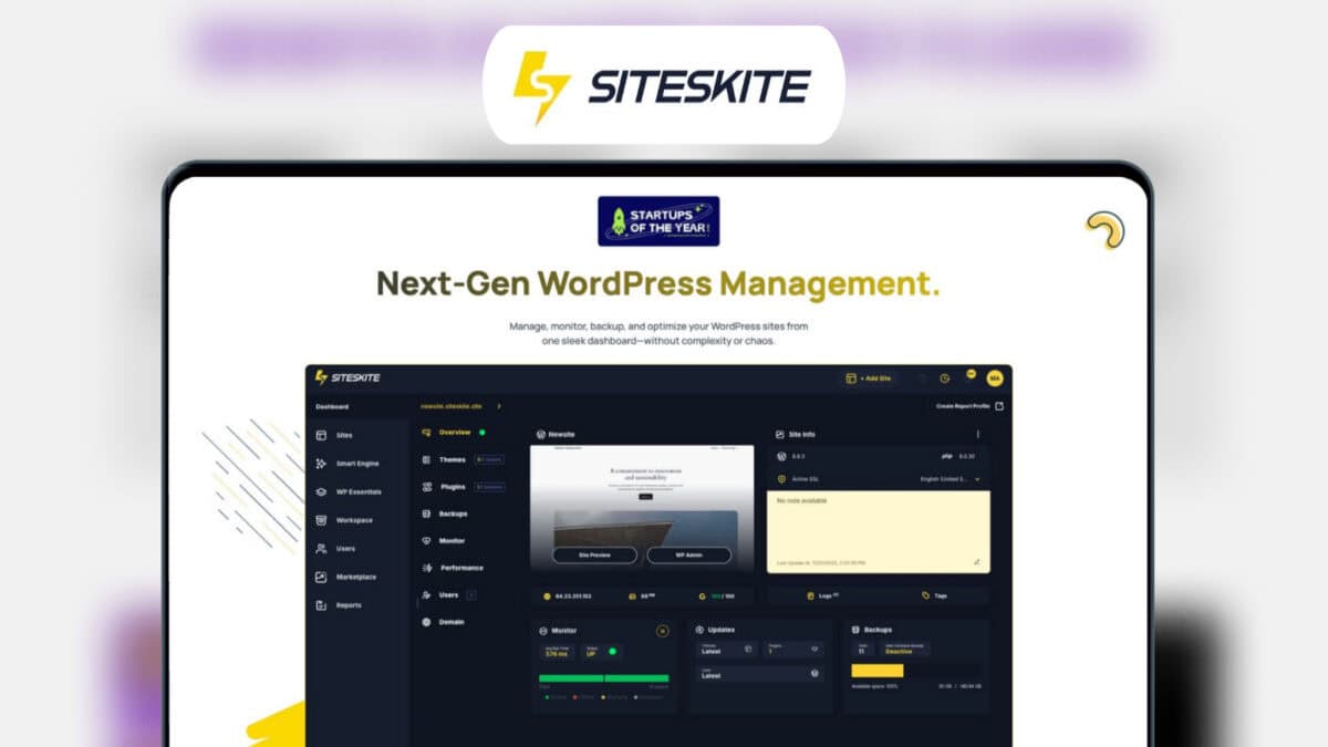 SiteSkite Lifetime deal Featured Image