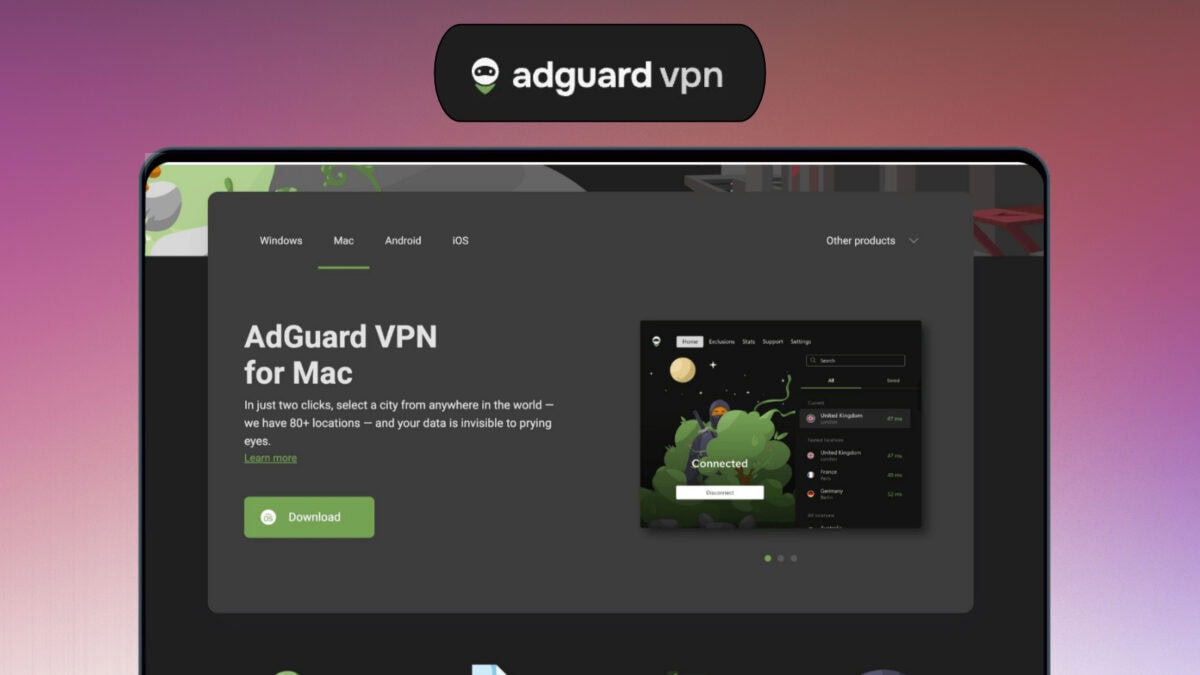 Adguard VPN Featured Image