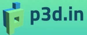 P3d.in logo