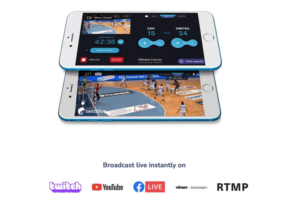 Swish live streaming platforms
