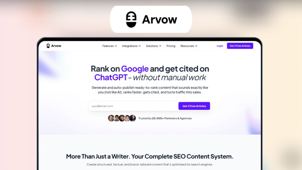 Arvow Lifetime Deal 🧩 Streamline Your Daily Workflow