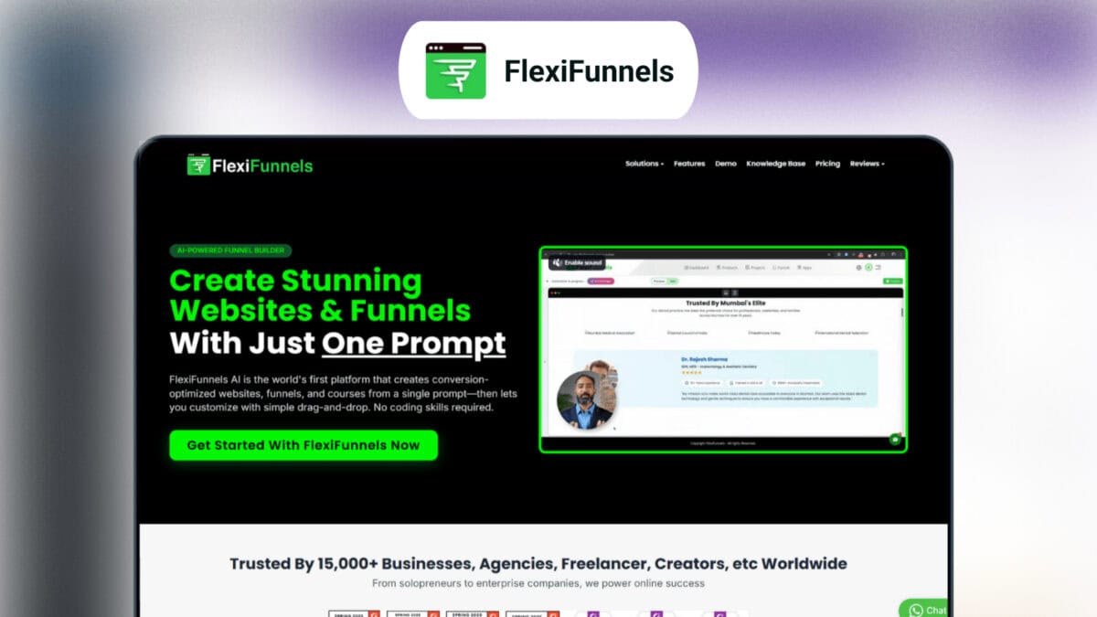 FlexiFunnels Lifetime Deal Featured