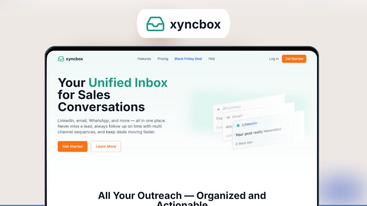 Xyncbox Lifetime Deal – AI-Powered Unified Inbox