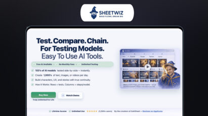 SheetWiz Lifetime Deal | AI testing lab inside Google Sheets