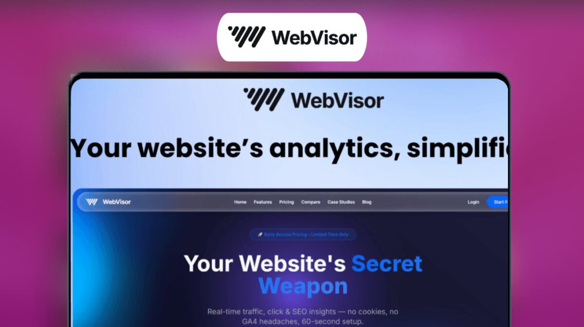 WebVisor Lifetime Deal image