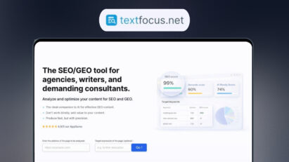 TextFocus Lifetime Deal | Semantic SEO & GEO Insights