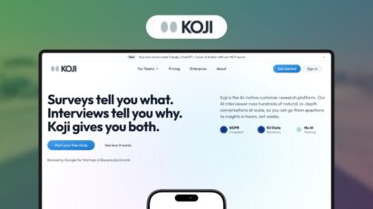 Koji Lifetime Deal | Run AI Customer Research